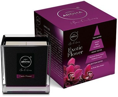 Aroma Home Black Series świeca zapachowa Exotic Flower 155g