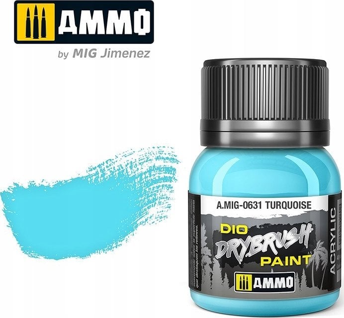 Vallejo Ammo: DIO Drybrush - Turquoise