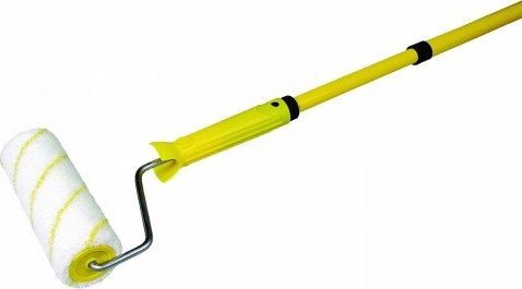 KAEM Wałek malarski Gepard 18 cm + kij teleskopowy 200 cm