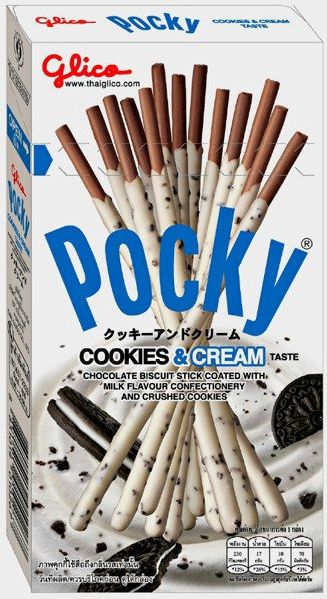 Glico Paluszki Pocky Cookies Cream 40g - Glico uniwersalny