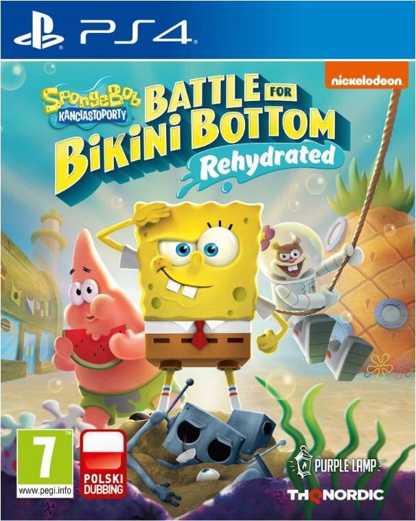 SpongeBob Square Pants Battle for Bikini Bottom Rehydrated PS4