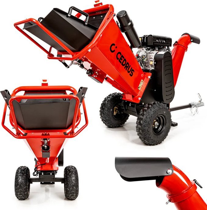 Cedrus CEDRUS RB02PRO ROZDRABNIACZ SPALINOWY PROFESJONALNY REBAK DO GAŁĘZI 12cm ! CEDRUS RB 02 PRO CEDRB02PRO = LUMAG RAMBO HC10 PRO - OFICJALNY DYSTR