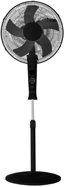 Wentylator podłogowy 40 cm LCD timer 3 tryby pilot czarny Volteno VO2428