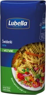 Lubella Lubella Makaron świderki z warzywami eliche 400 g