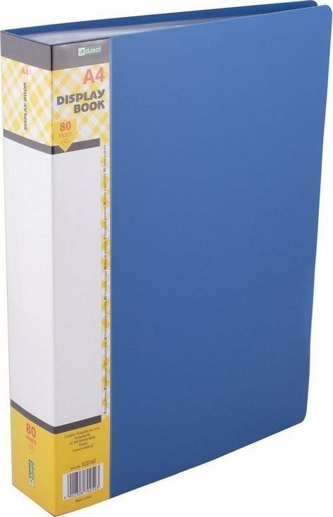 D.Rect Teczka ofertowa 80 koszulek niebieska D.RECT