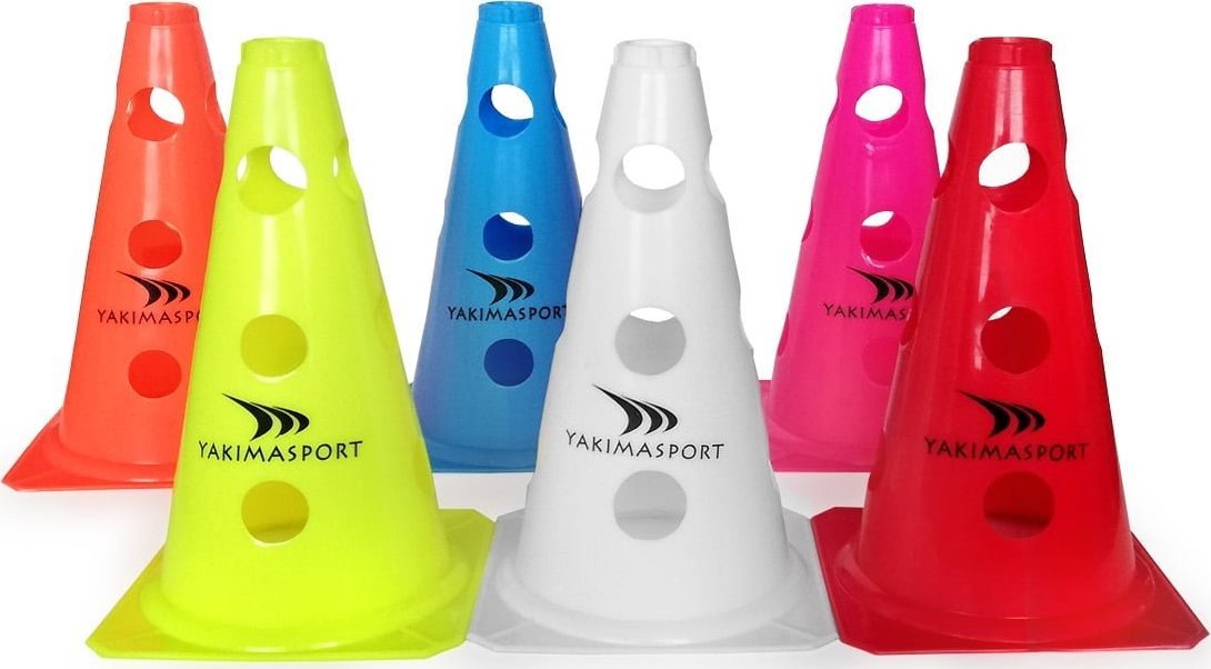 YakimaSport Pachołek z otworami 23 cm Fioletowy