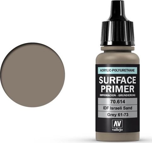 Vallejo Vallejo Surface Primer / Podkład Akrylowy IDF Israelí Sand Grey 17 ml. uniwersalny