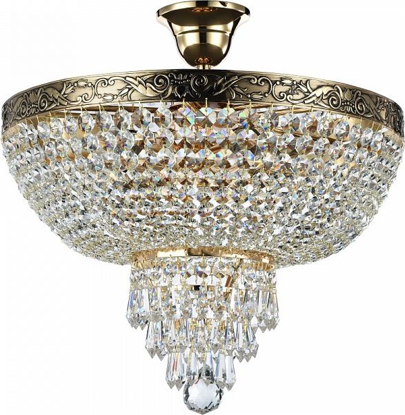 Lampa wisząca Maytoni Żyrandol metalowy Maytoni Palace DIA890-CL-05-G