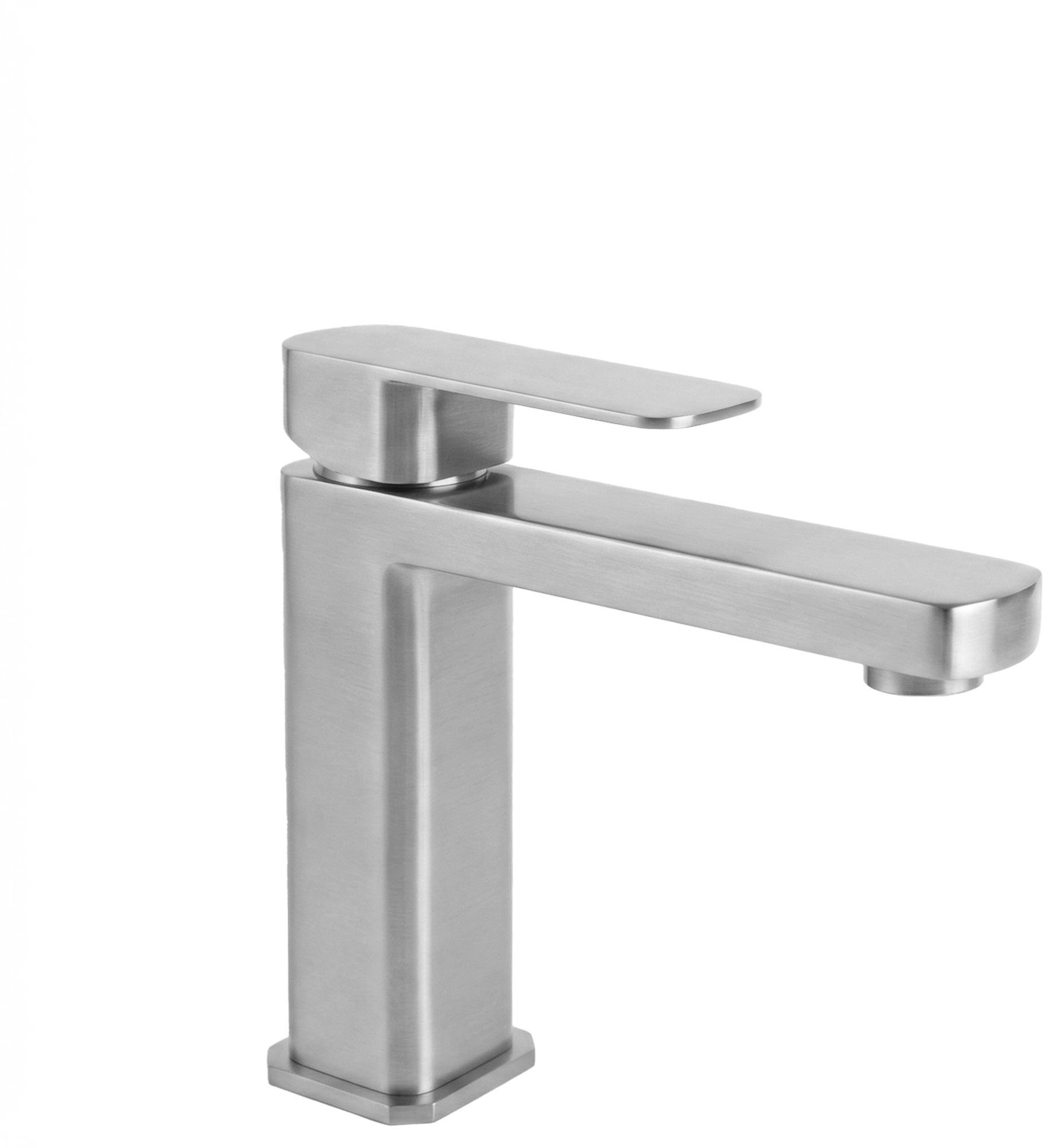 Bateria umywalkowa Rea Arlo Nikiel Szczotkowany Niska