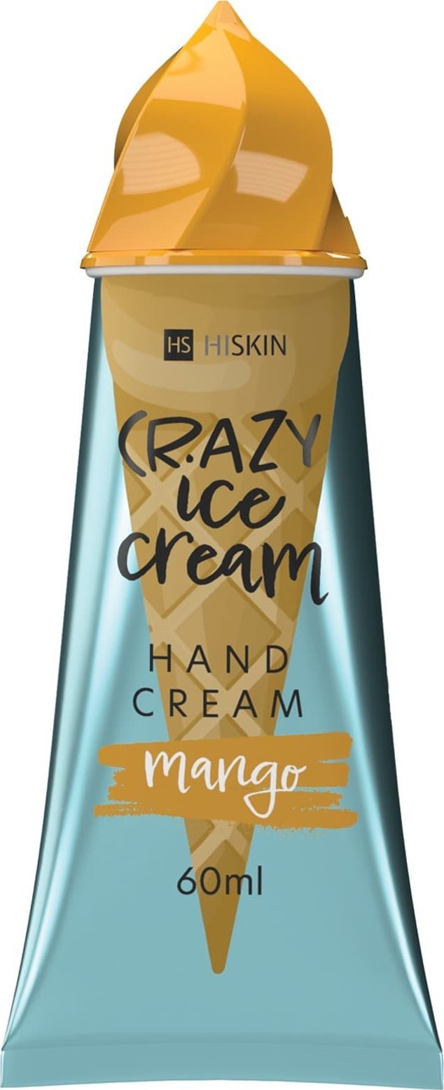 HiSkin HISKIN Crazy Ice Cream Krem do rąk - Mango 60 ml