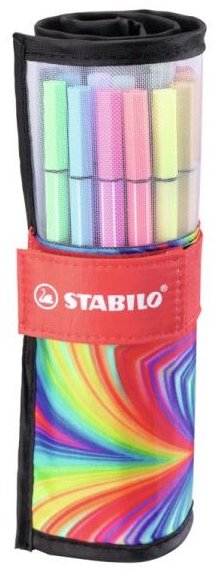 Stabilo Flamastry Pen 68 Rollerset ARTY 25 szt. 6825-071-20