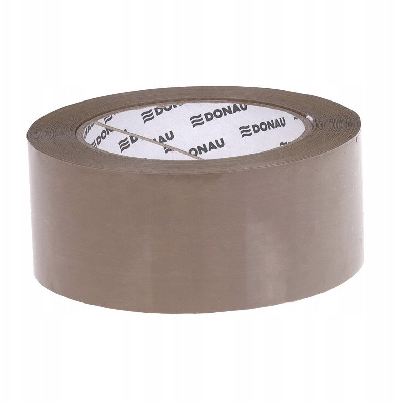 Taśma pakowa DONAU Hot-Melt, 48mm, 120m, 40mikr., brązowa