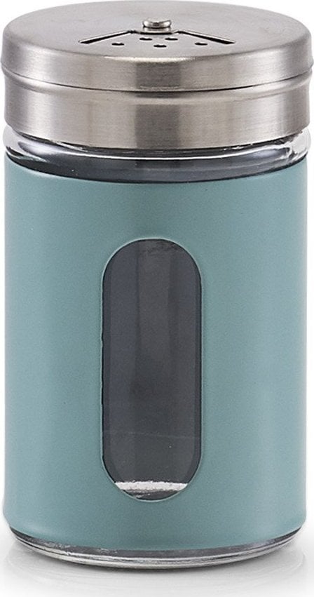 Zeller Pojemnik szklany na przyprawy, Ø 5 x 8,5 cm, kolor niebieski, ZELLER