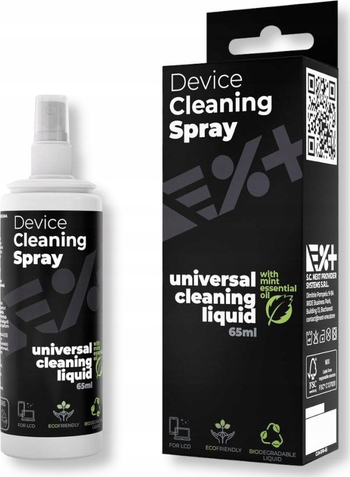 NEXT ONE Płyn do czyszczenia ekranów Cleaning Spray 65ml