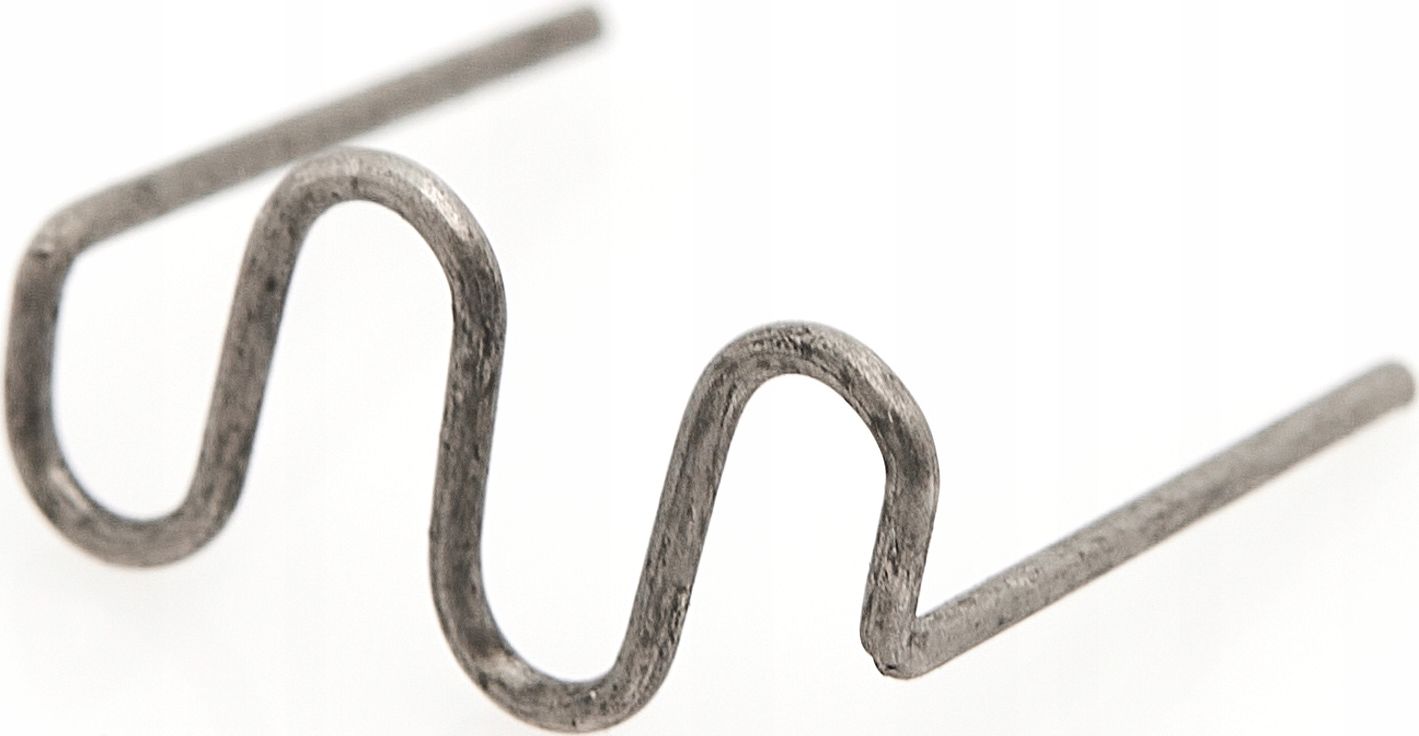 Techrebal ZSZYWKI DO PLASTIKU TYPU FALA S ZSZYWACZ 500SZT!