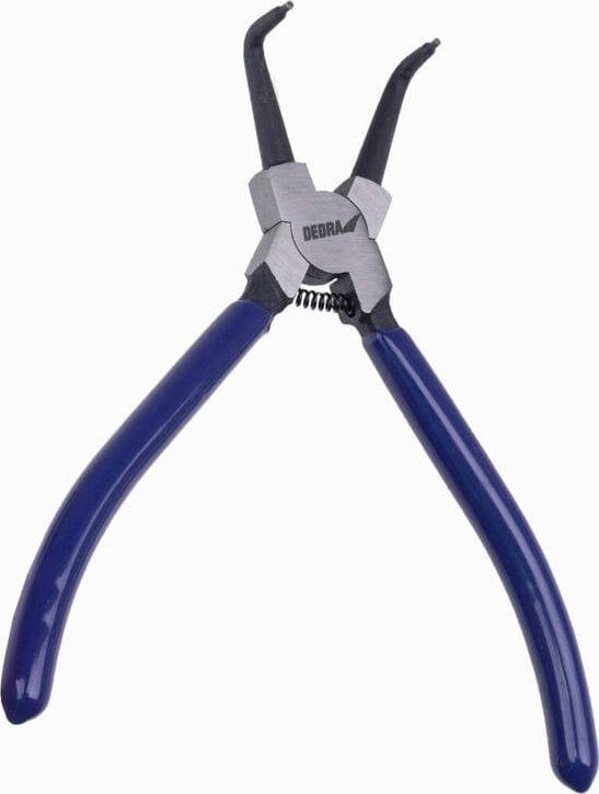 Dedra Szczypce Segera do pierścieni osadczych 180mm, wew. wygięte
