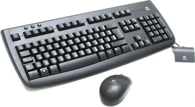 Klawiatura + mysz Logitech Deluxe 650 Cordless