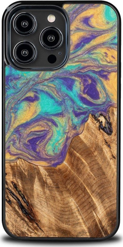 BeWood Etui Bewood Unique na iPhone 14 Pro Max - Planets - Merkury