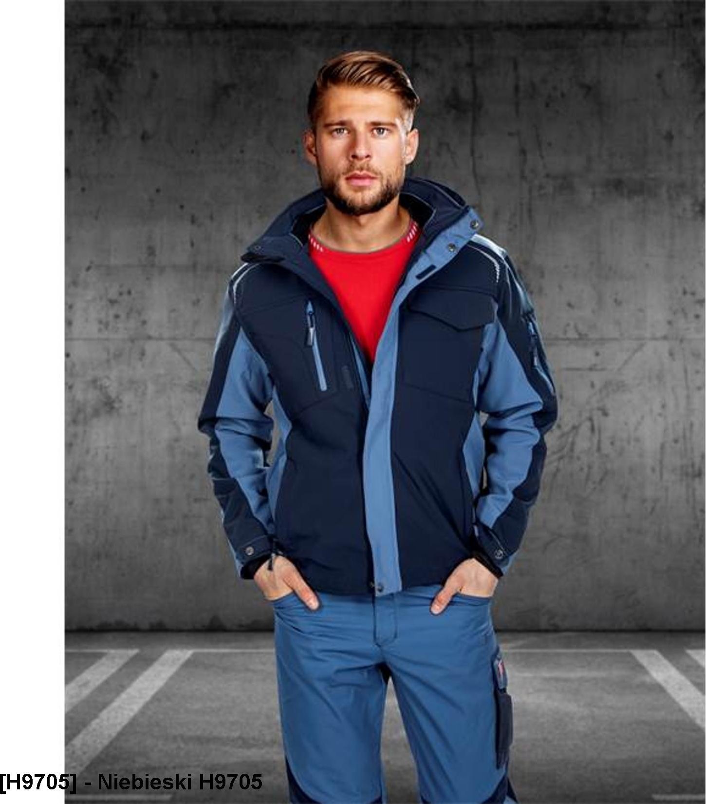 Ardon ARDON R8ED+ - kurtka softshell męska - Niebieski H9705 2XL