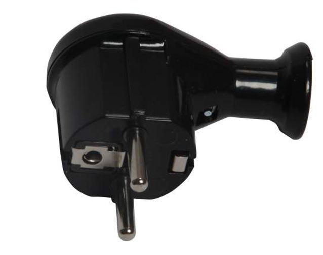 Opal Wtyczka kątowa rozbieralna WT-50 2P+Z 16A czarna