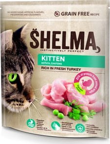 SHELMA Kitten. Z indykiem 750g [100|26]