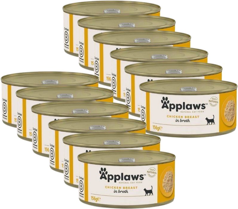 Applaws Cat Kurczak i Ser 12x156g PUSZKA