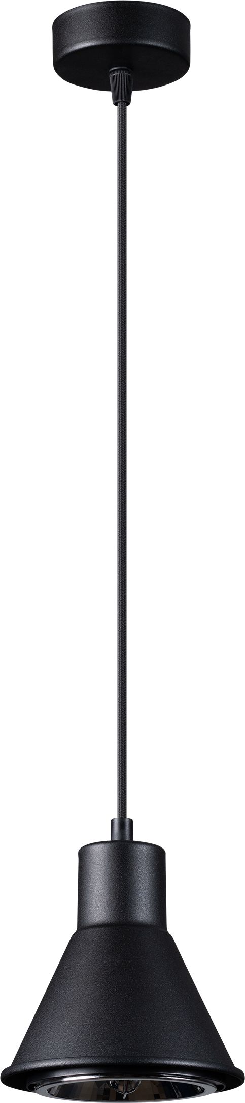 Lampa wisząca Sollux Nowoczesna lampa wisząca LED Ready czarna Sollux TAZILA SL.0989