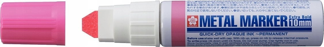 Sakura Marker METAL różowyy pogrubiony,