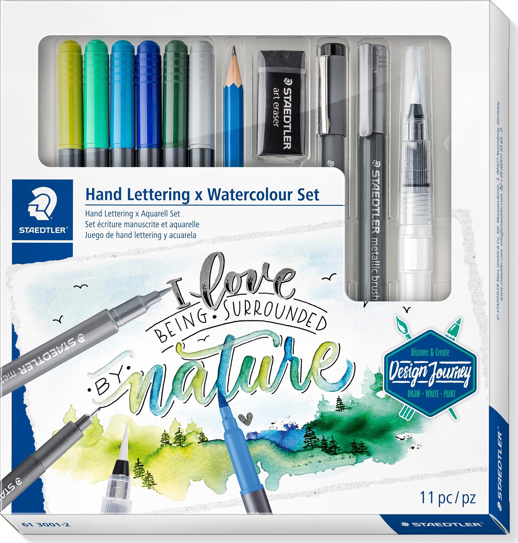 Staedtler STAEDTLER "Design Journey" Handlettering x Aquarell Set