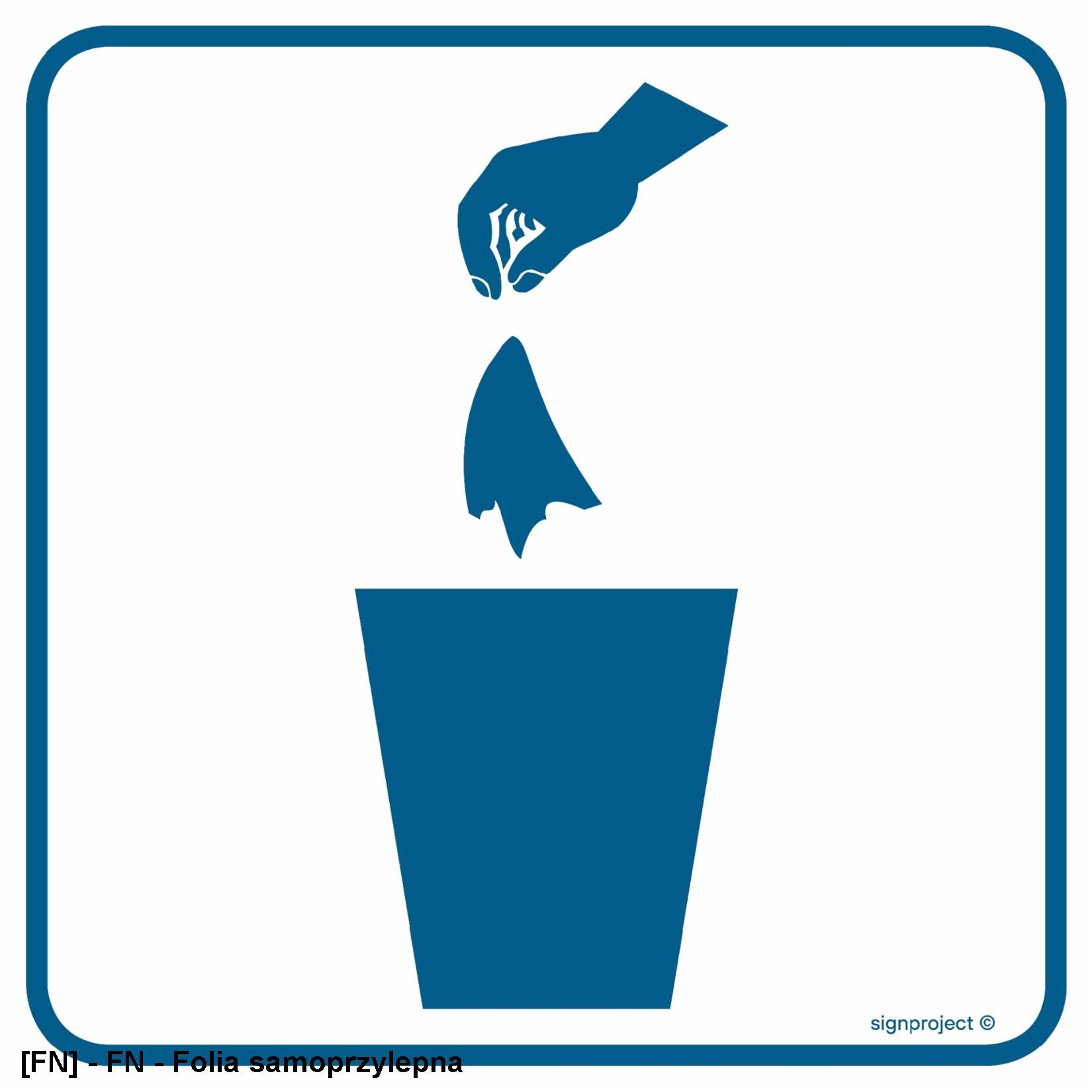 RA079 - Kosz na śmieci 100x100