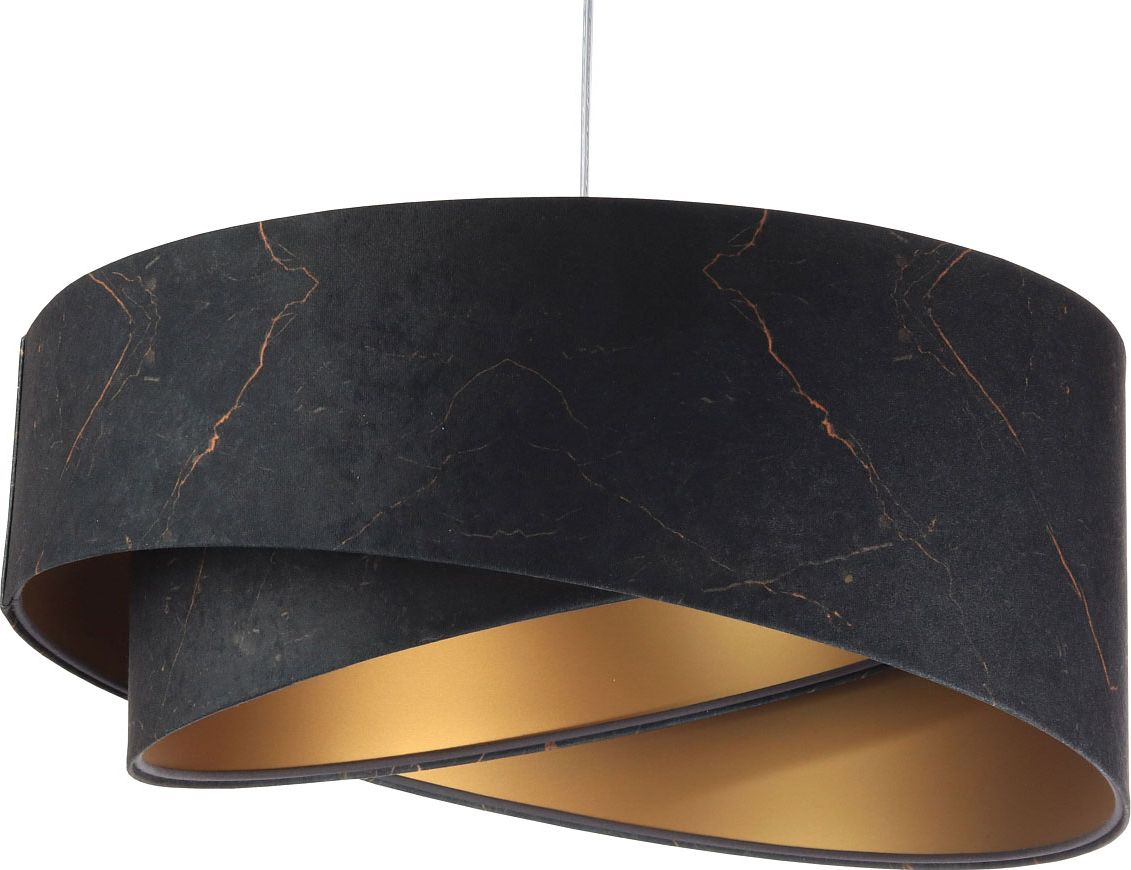 Lampa wisząca Lumes Czarno-złota lampa wisząca glamour - EXX15-Magela