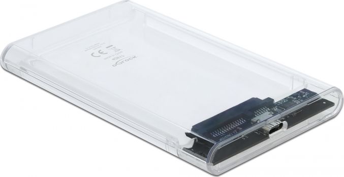 Kieszeń Delock 2.5" SATA HDD/SSD - USB-C 3.2 gen 2 (42617)