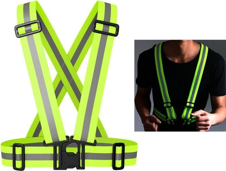 Sports Equipment AG590 SZELKI ODBLASKOWE KAMIZELKA ODBLASKOWA MOTOR