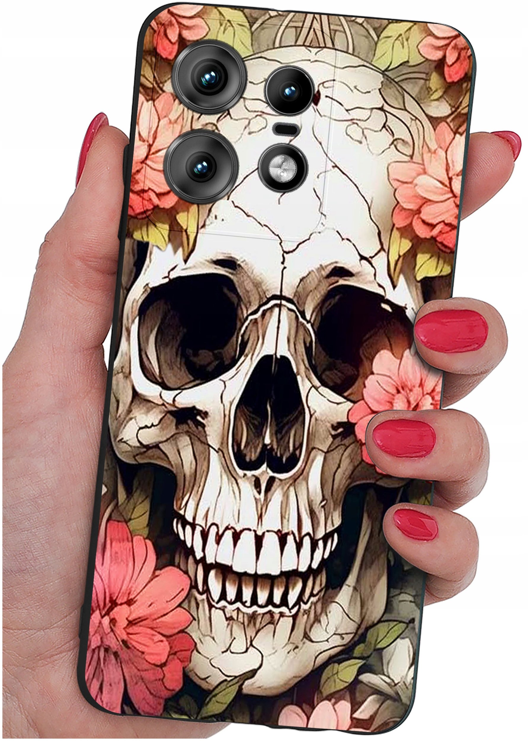 Etui do Motorola Moto EDGE 50 Pro WZORY |SILIKONOWE MATT CASE