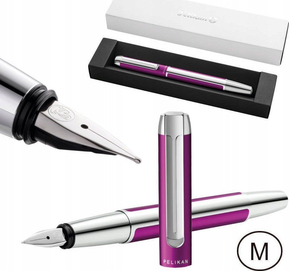 Pelikan Füllhalter Pura P40 1 ST im G24 Ge.-Etui Violett M