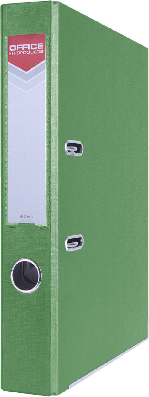 Segregator Office Products Officer dźwigniowy A4 55mm zielony (PBSX0776)