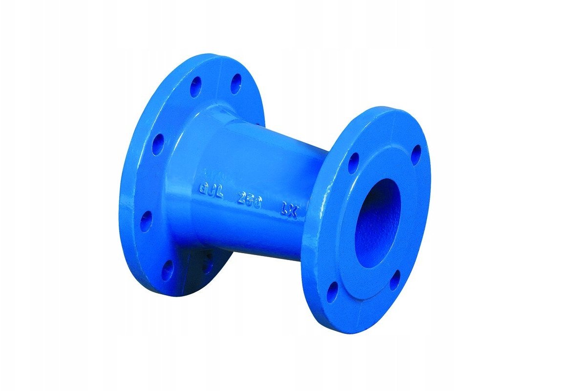 Zwężka kołnierzowa FFR 100/80, żeliwo szare