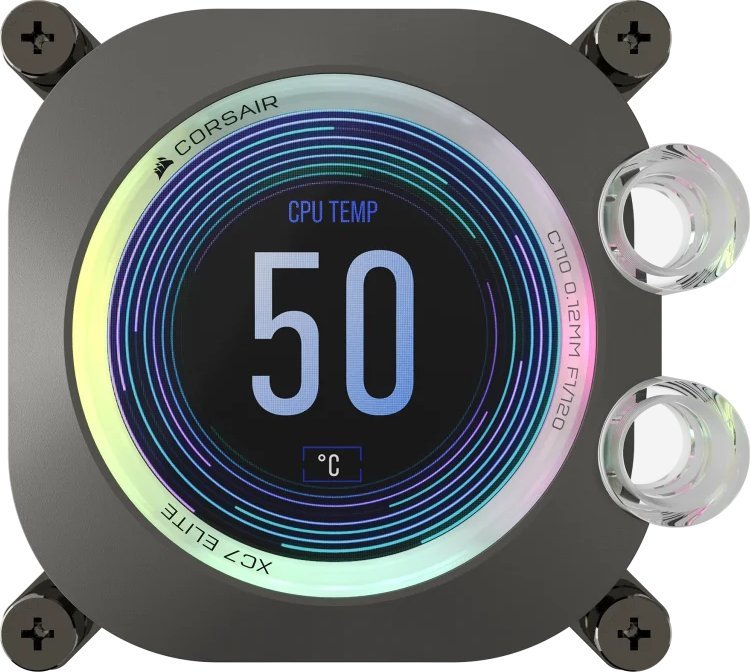 Corsair CPC Corsair CPU-W.-Block XC7 ELITE RGB LCD S-grey