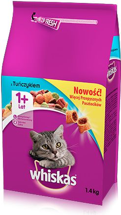 Whiskas TUŃCZYK 1.4KG