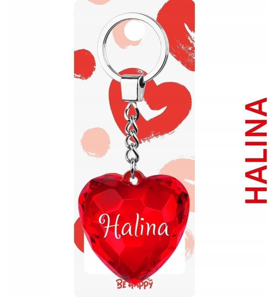 Be Happy Brelok Serce Halina