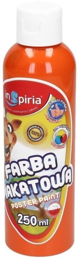 SCHEMAT Farba plakatowa pomarańczowa 250ml