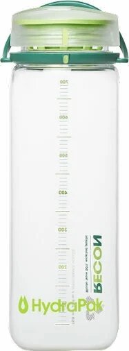 HydraPak Ekologiczna Butelka HydraPak Recon 750ml - Clear/Evergreen & Lime Uniwersalny