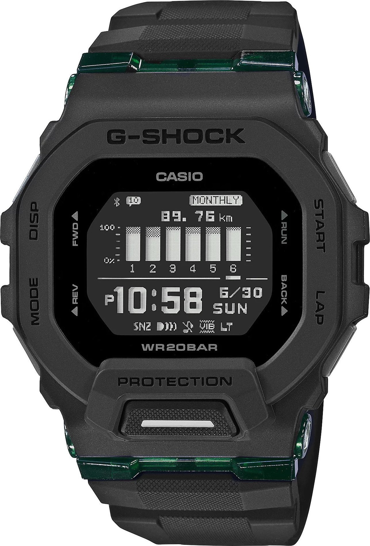 Zegarek Casio Zegarek męski Casio GBD-200UU-1ER G-SHOCK Bluetooth G-Squad Sync Step Tracker
