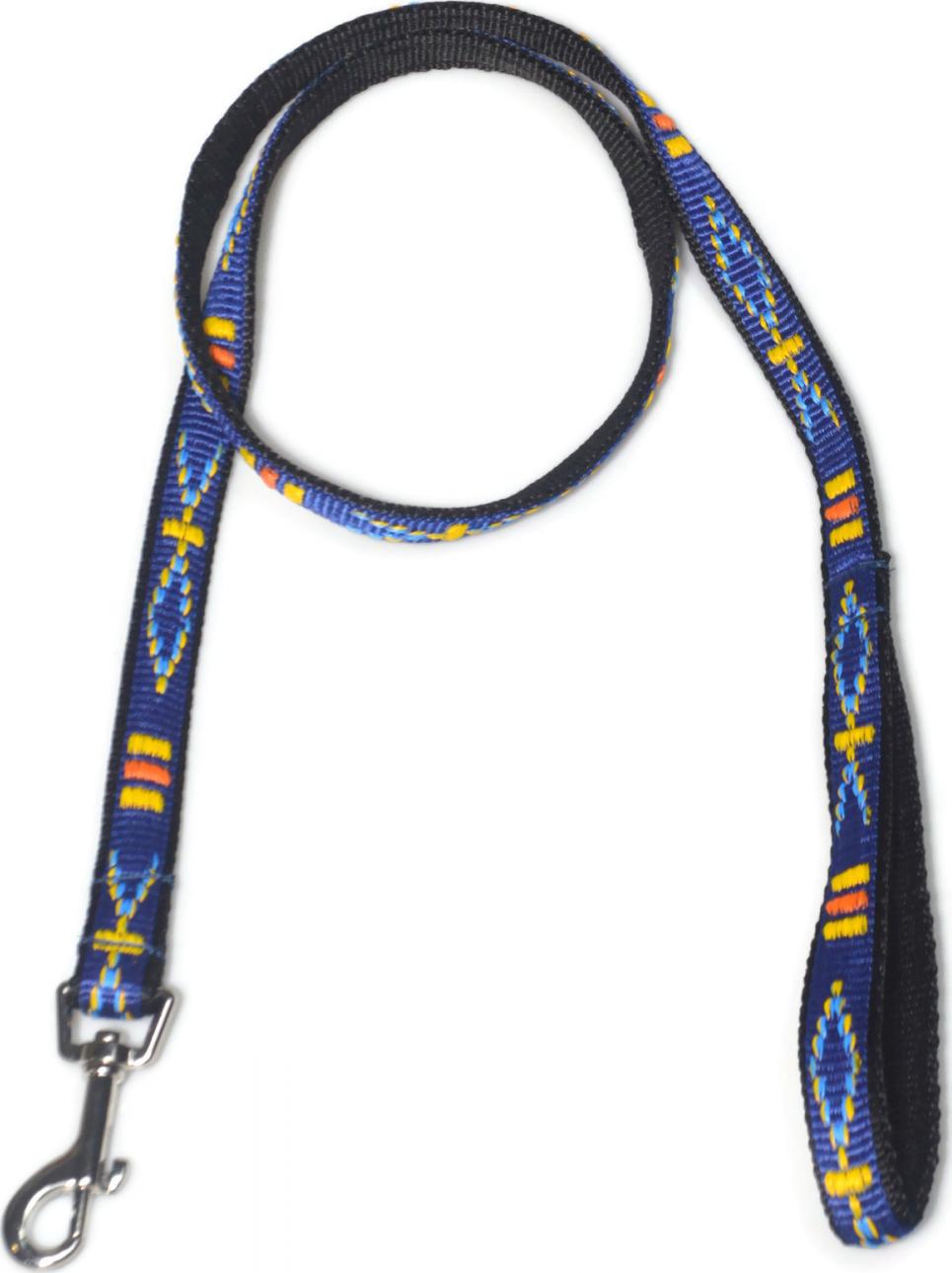 Alizoo Smycz dla psa podwójna indiańska 20mm/130cm - ALIZOO