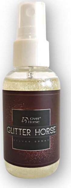 Over Horse Glitter Horse Silver Spray 50 ml
