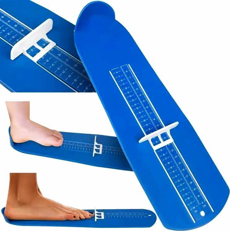 Aptel MIARKA do Stóp Mierzenie Długości Stopy Dziecka 9-52 niebieska AG998