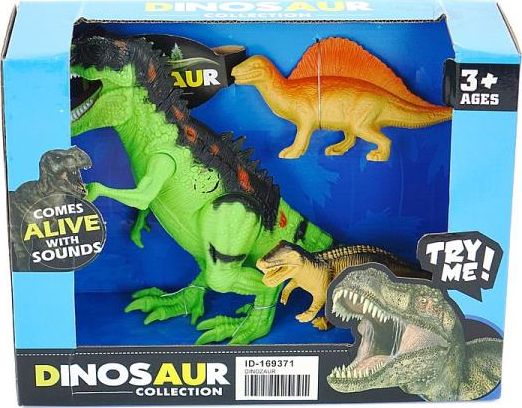 Figurka Adar Dinozaury 3 sztuki w pudełku