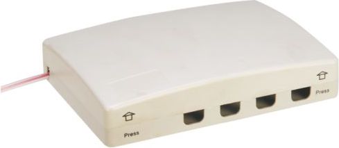 Alantec Gniazdo naścienne FTTH 4C bez adapterów (FOPA-4A-01)