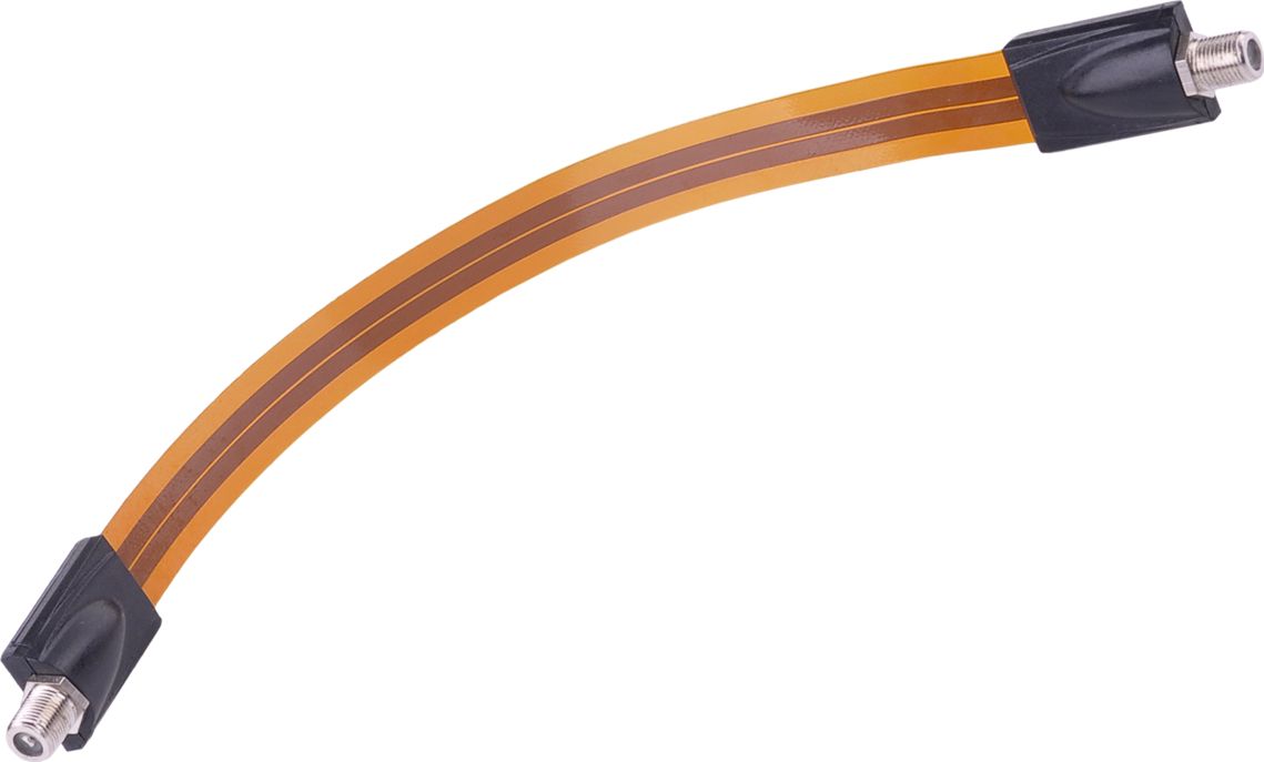 Kabel Cabletech Antenowy 0.27m pomarańczowy (KPO3834)