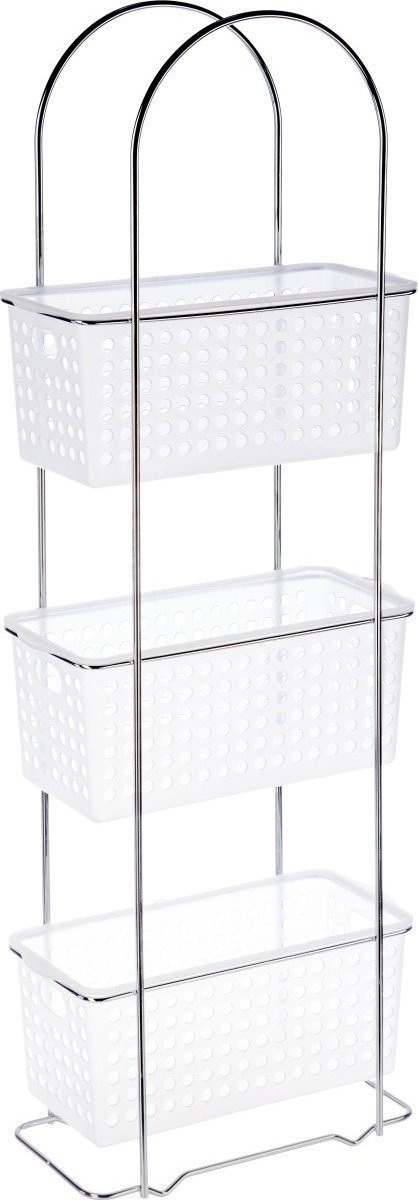 5five Półka łazienkowa 3-poziomowa Stojak Pojemna Szafka